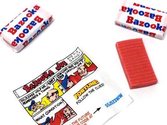 Bazooka Gum Candy Memory