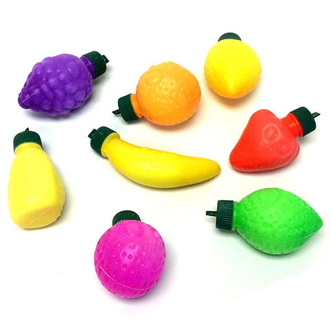 Candy Powder-Filled Plastic Fruits collection