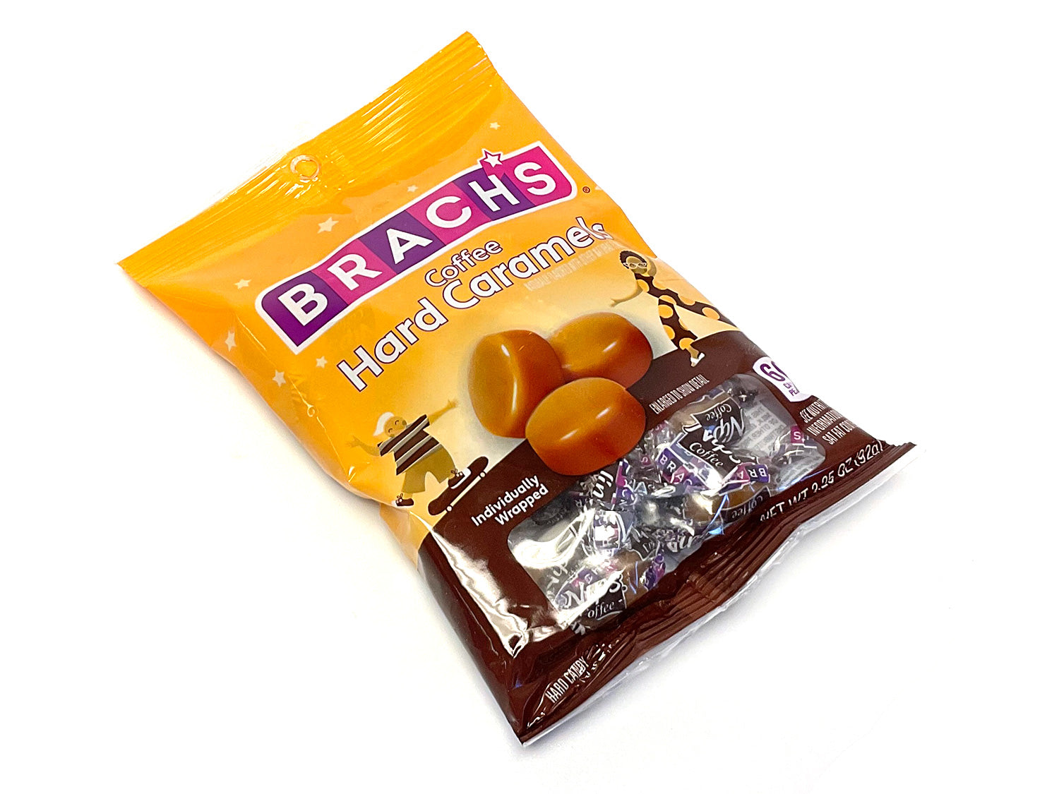 Brach's Nips Coffee Flavored Hard Candy, 3.25 ounce Bag(Pack of 4)