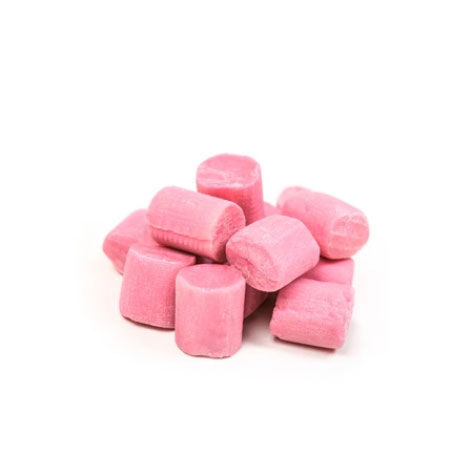 A small pile of sugar free bubble gum