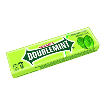 Wrigley Chewing Gum Doublemint flavor