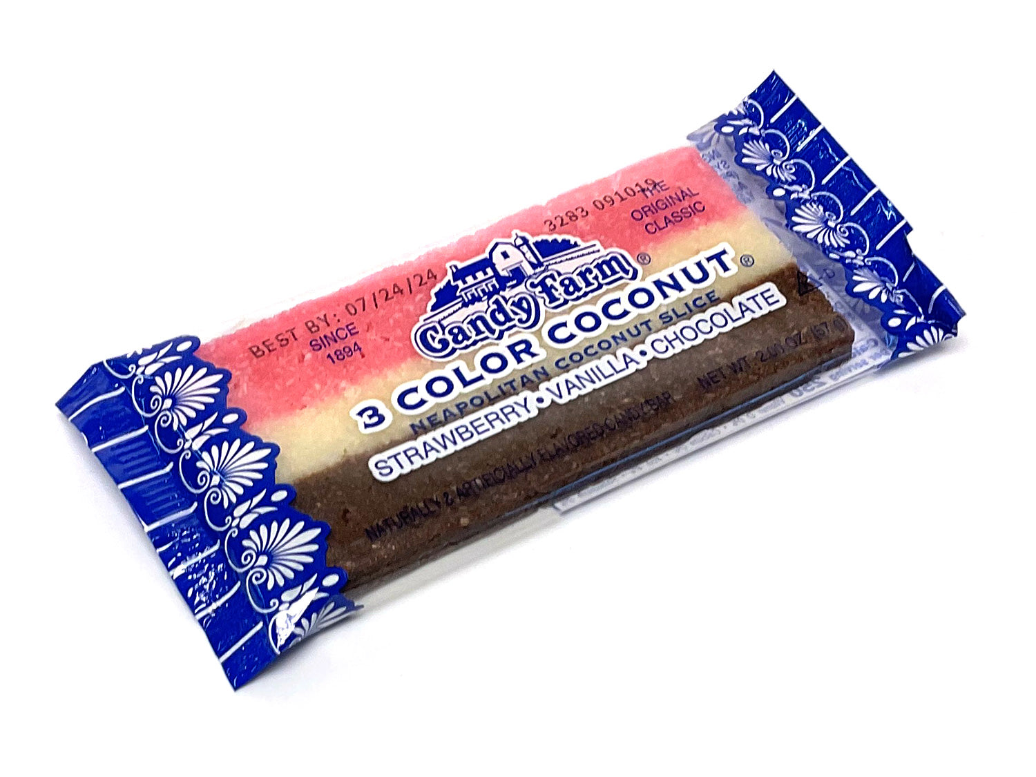 Coconut Bar - 3 color - 2 oz bar