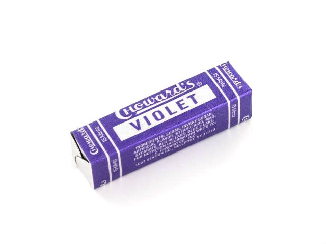 Choward's Violet Mints - roll