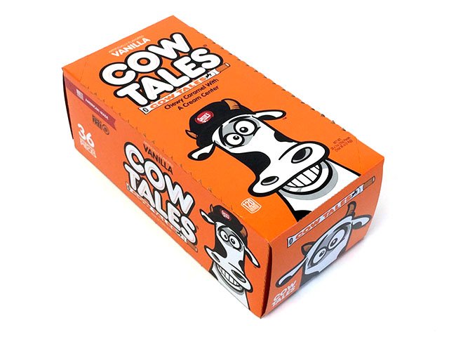 Cow Tales - vanilla - 1 oz - box of 36