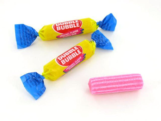 Dubble Bubble Gum - Long Twist Wrap - 1 piece