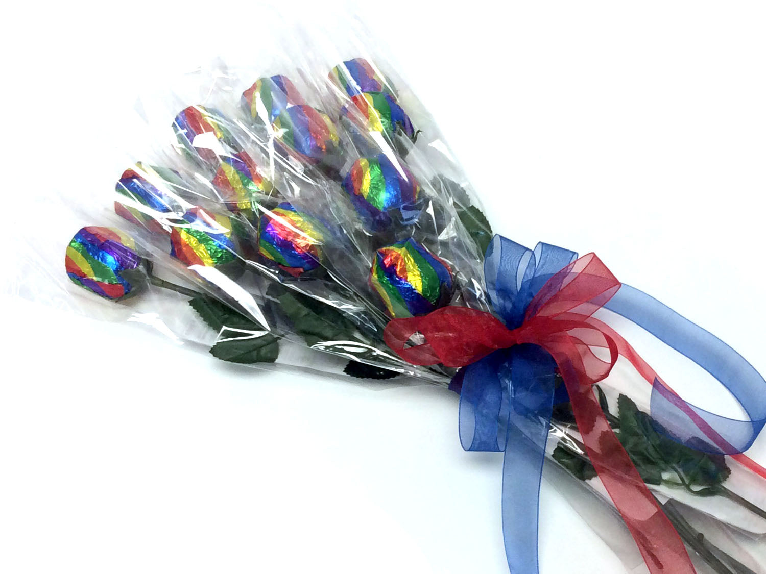 Chocolate Roses Bouquet - rainbow