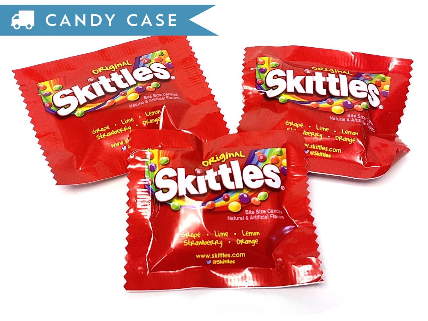 Skittles Fun-Size - bulk 22 lb case
