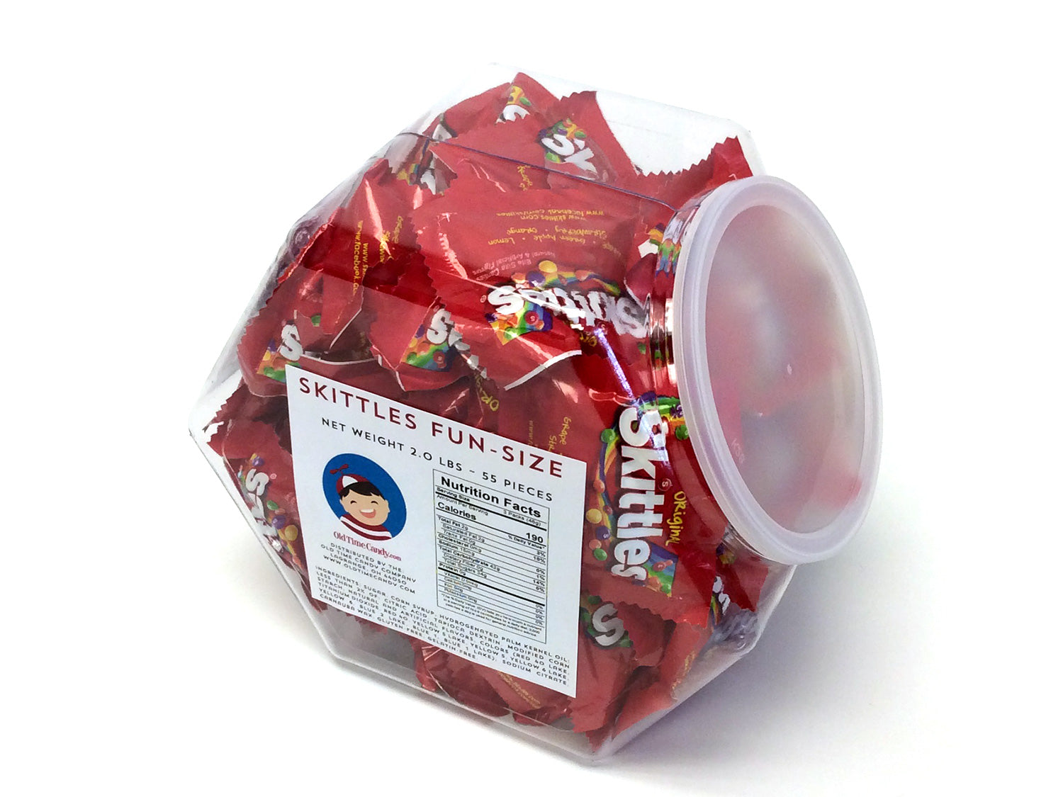 Skittles Fun-Size - 2 lb Plastic Tub (66 ct)