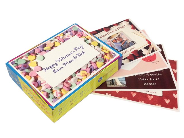 Personalized Valentine's Day Decade Candy Gift Box