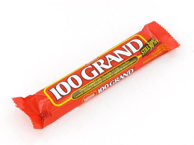 100 Grand Bar Candy Memory