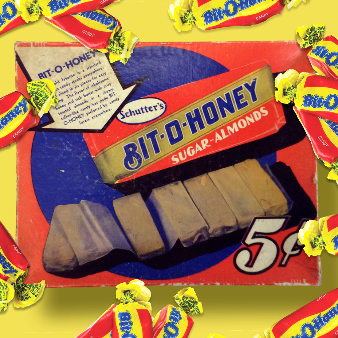 A Short History Of Bit-O-Honey Candy