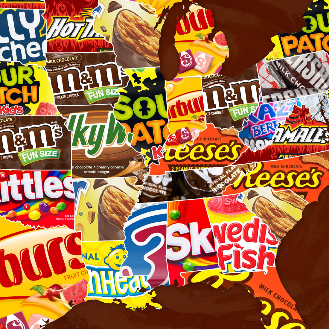 Find Your State's Favorite Halloween Candy!