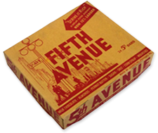 Vintage Fifth Avenue bar box