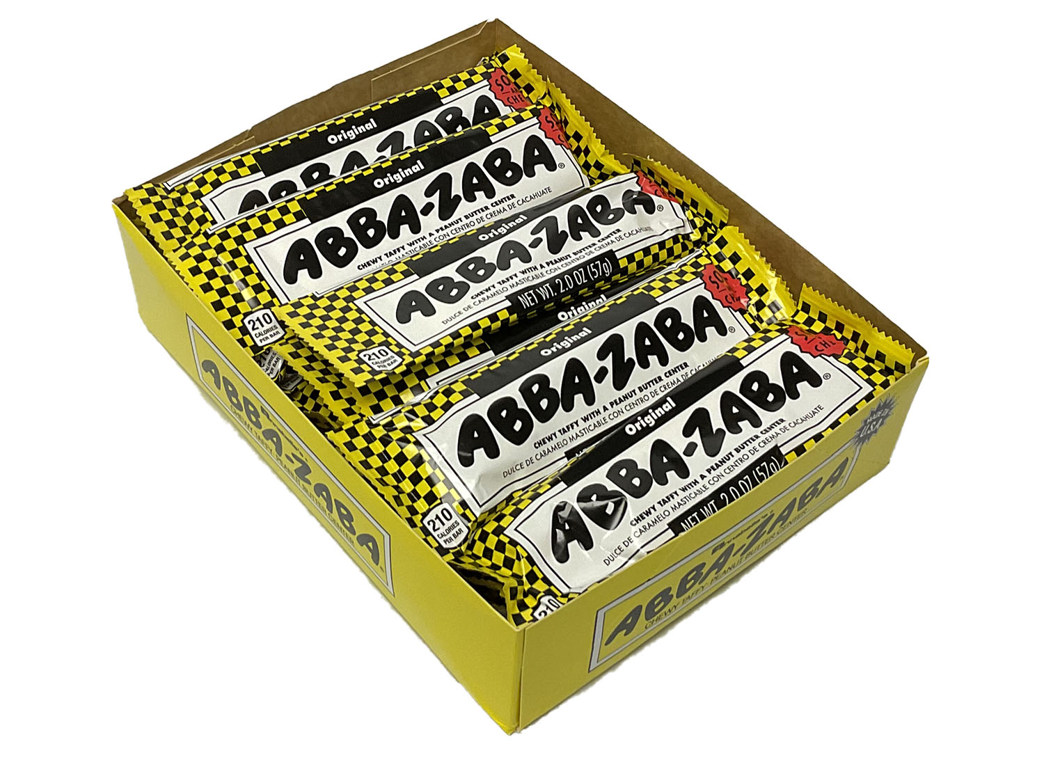 Abba Zaba - 1.8 oz bar - box of 24 open