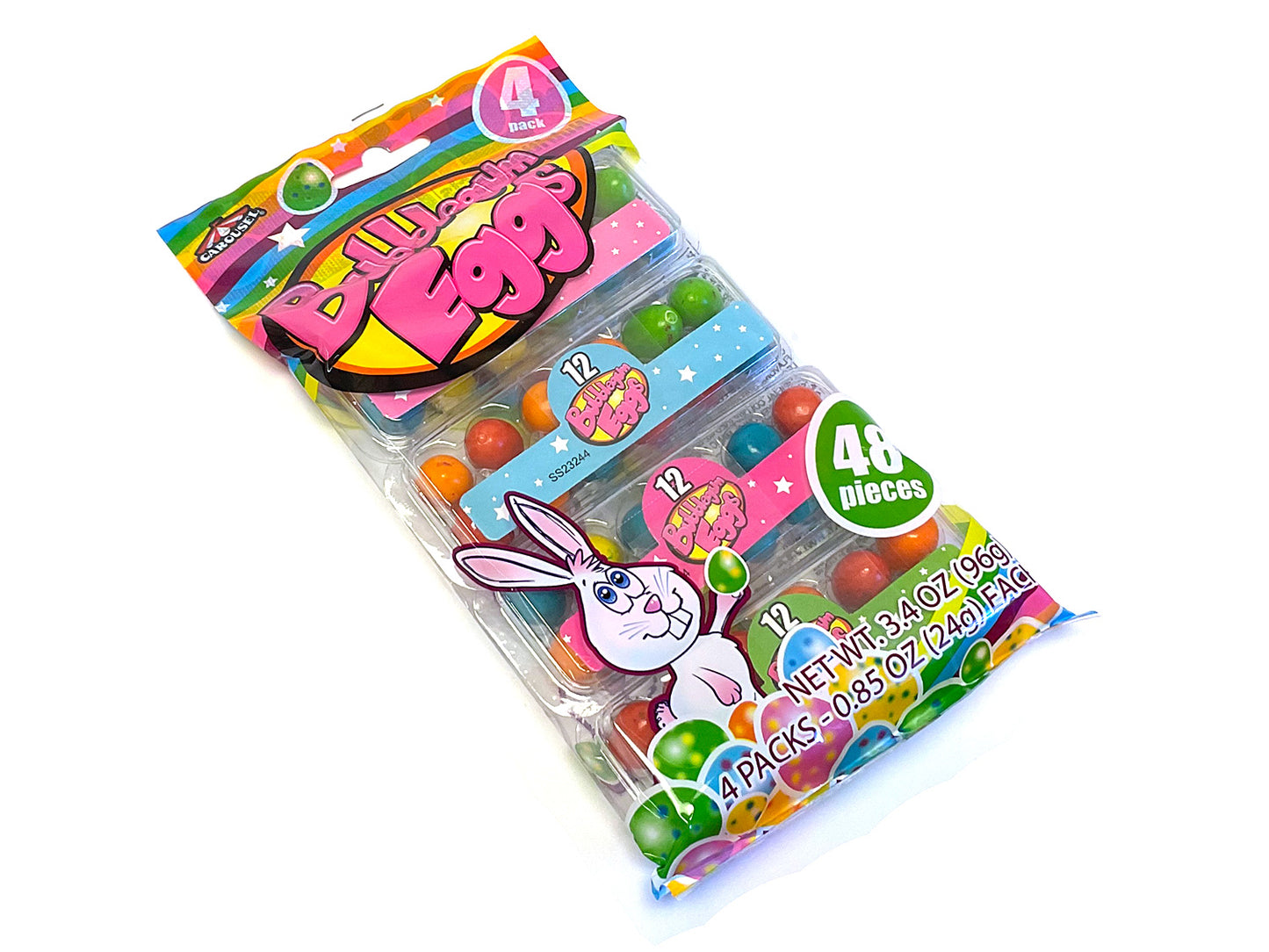 Bubble Gum Eggs - 3.4 oz bag