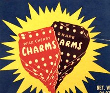 Vintage Charms Pops box detail