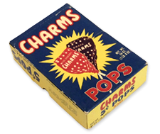 Vintage Charms Pops box