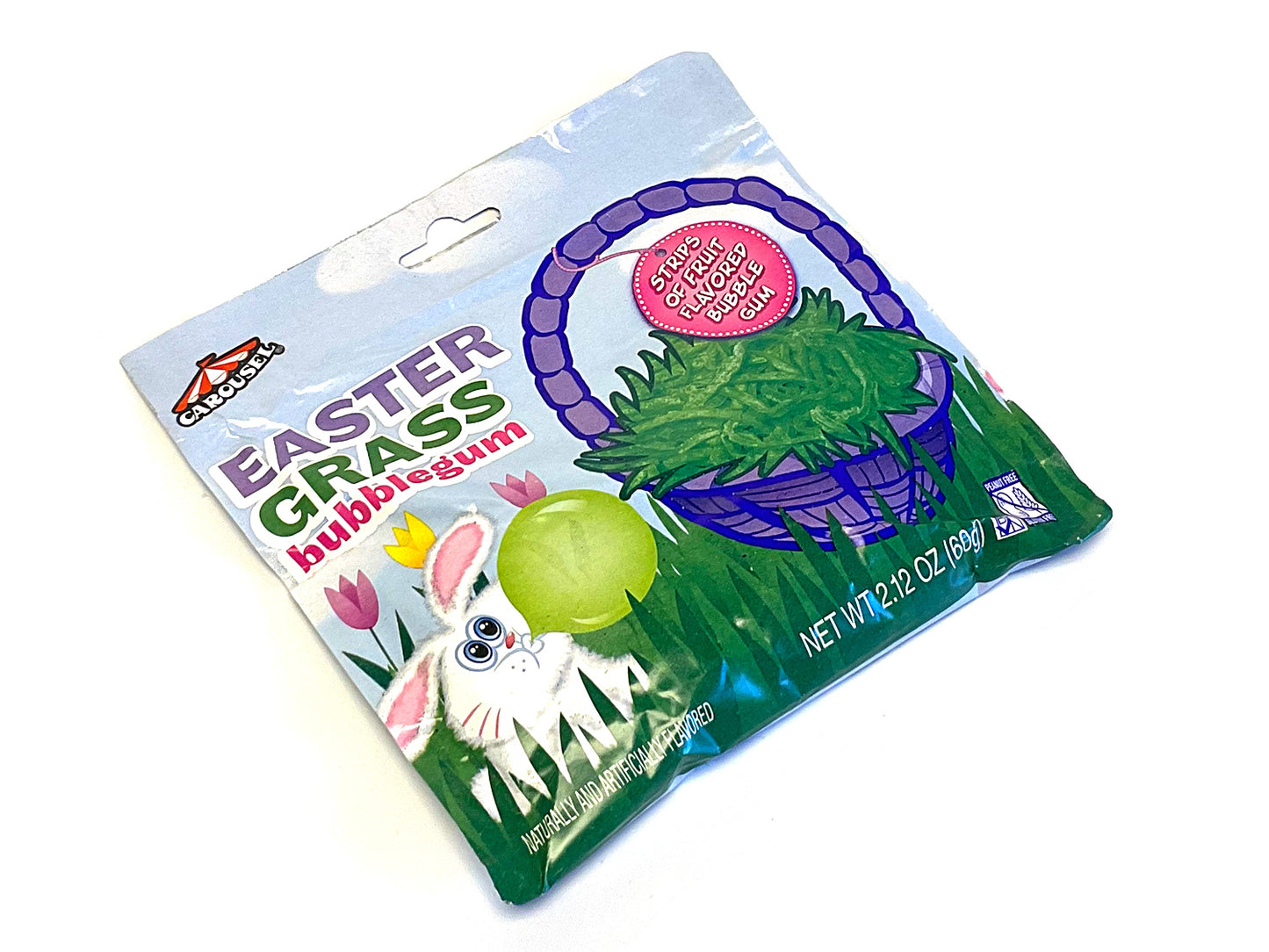 Easter Grass Bubble Gum - 2.12 oz pouch