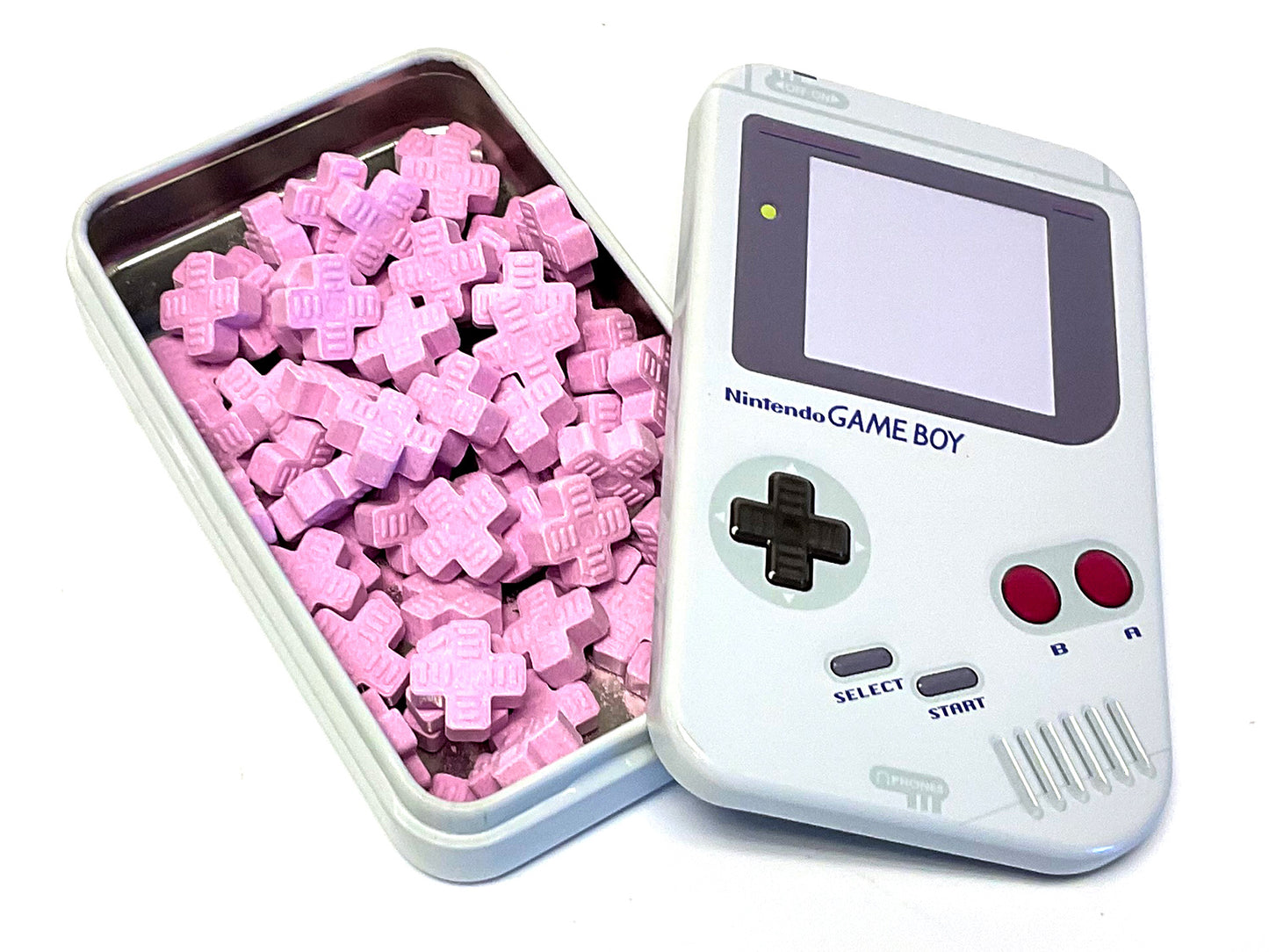 Game Boy Candy Tin 1.5 oz - open