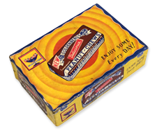 Vintage Goldenberg's Peanut Chews box