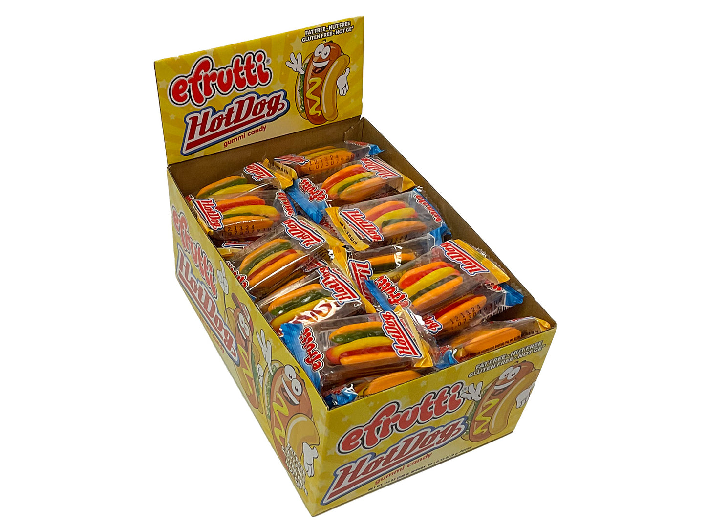 Gummi Hot Dogs - box of 60