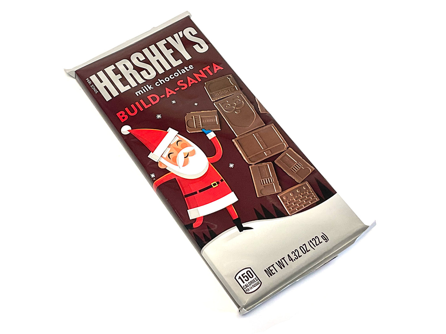 Hershey's Milk Chocolate Build-A-Santa - 4.32 oz bar