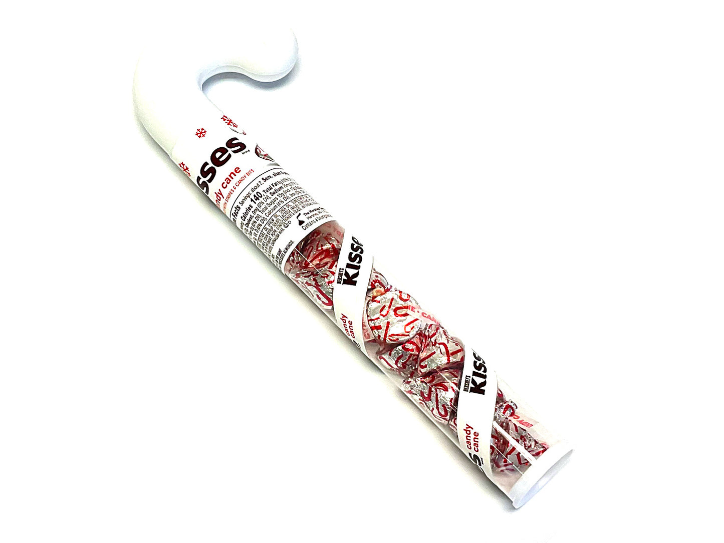 Candy Cane with Hershey's White Chocolate Kisses - 2.08 oz  11 inch