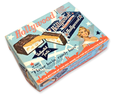 Vintage Hollywood candy bar box