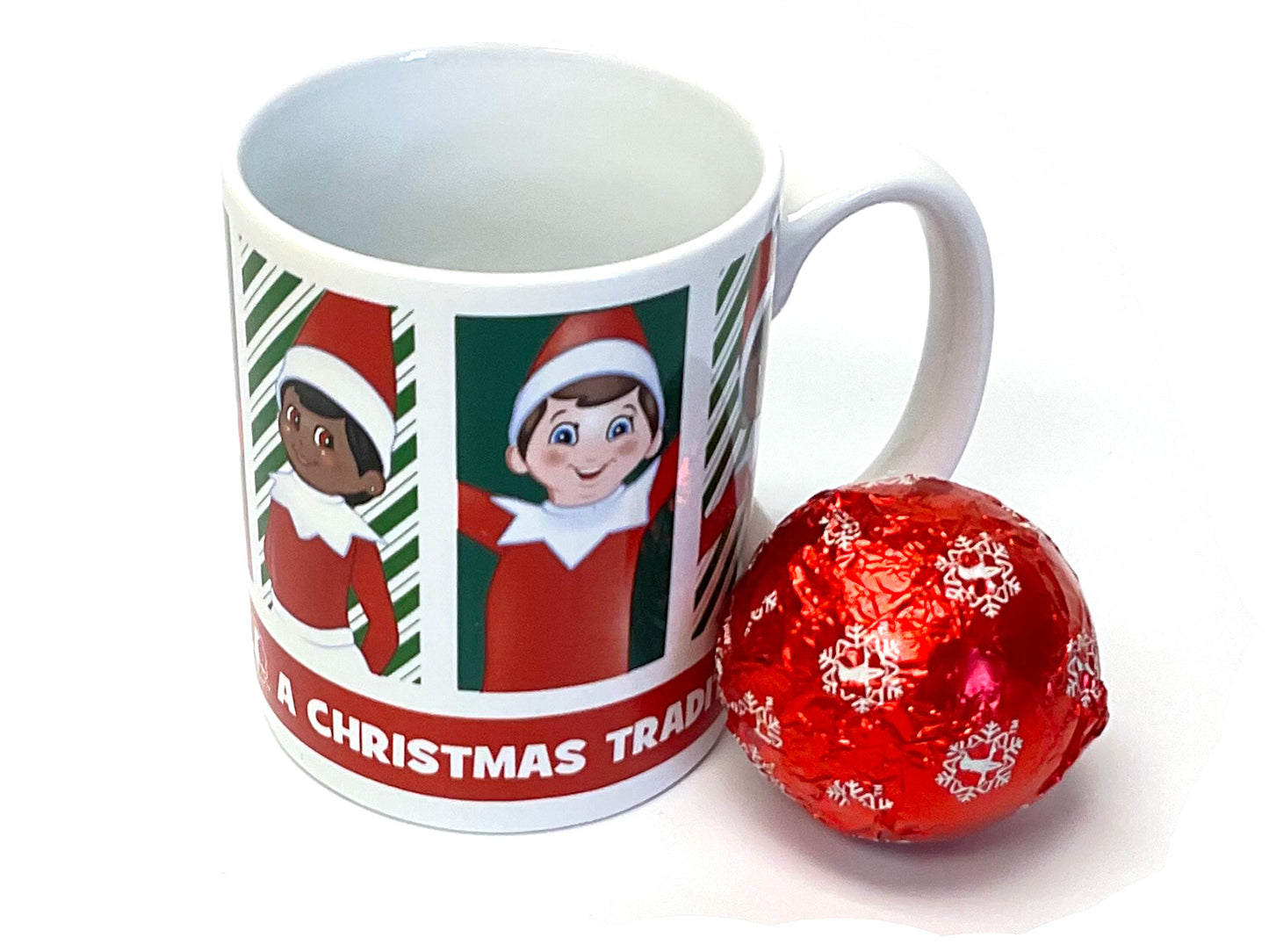 Copy of Hot Chocolate Bomb Mug Set - Elf on the Shelf - Open
