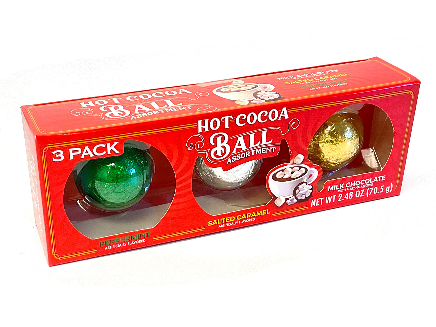 Hot Cocoa Ball - Assortment - 3-pack