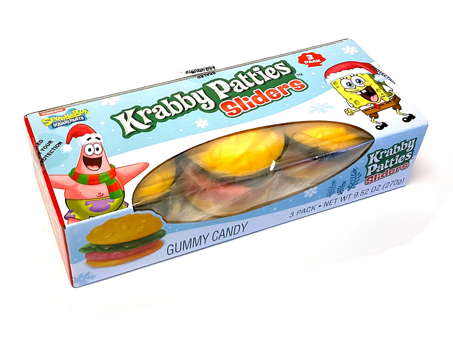 Krabby Patties Sliders - 9.25 oz pack