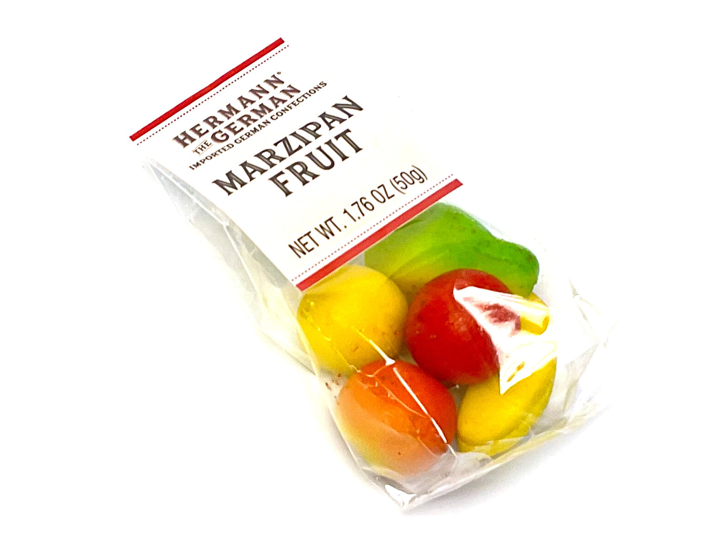 Marzipan Fruit - 5-piece bag