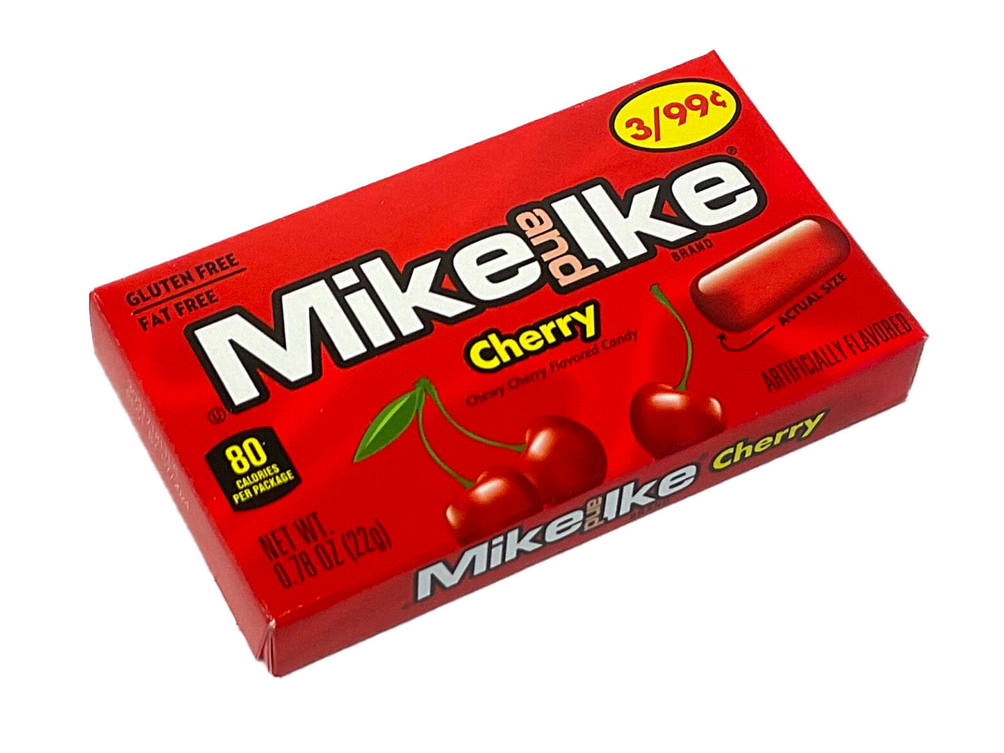Mike & Ike Cherry - 0.78 oz mini box