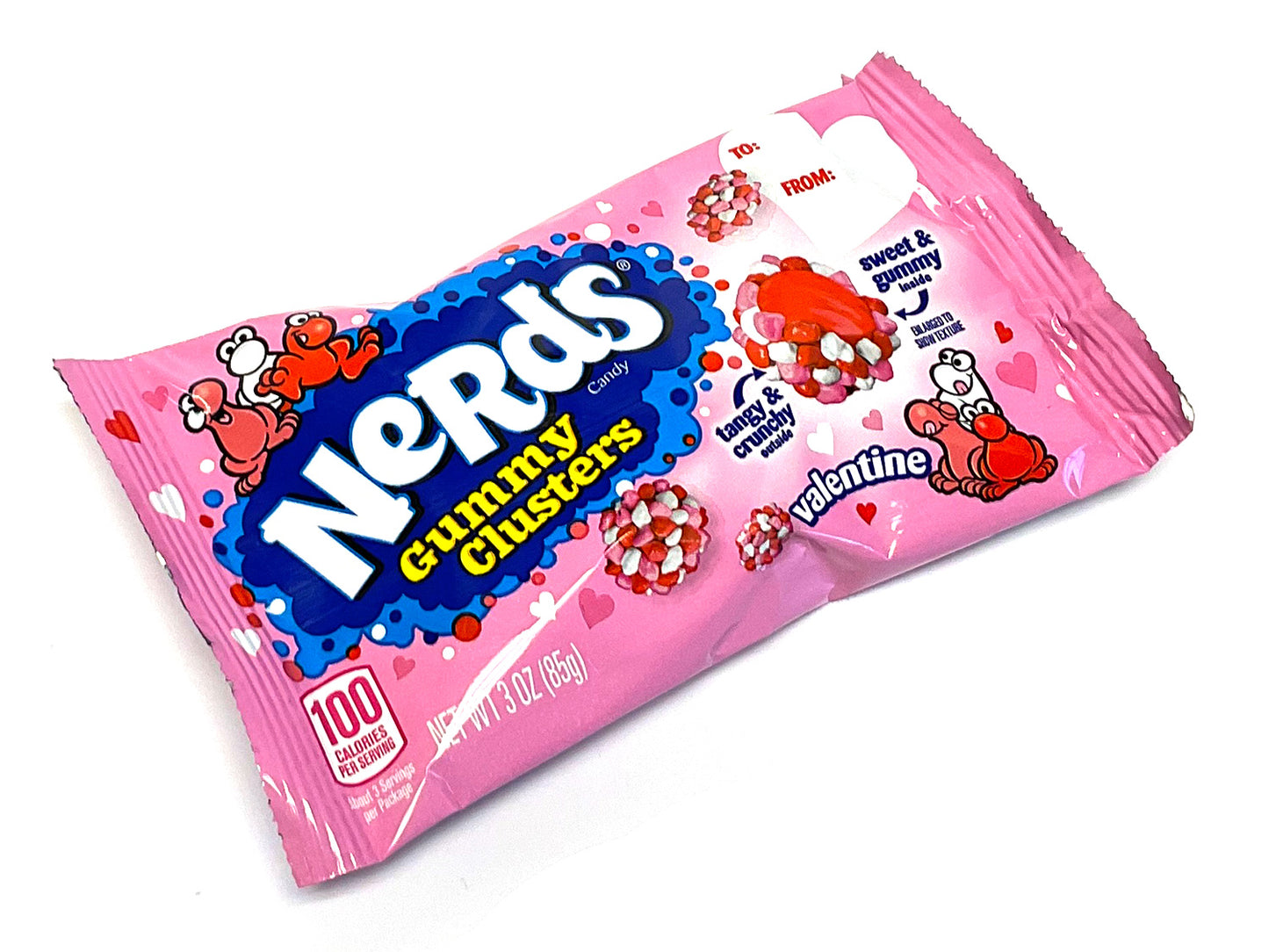 Nerds Valentine Gummy Clusters - 3 oz pack