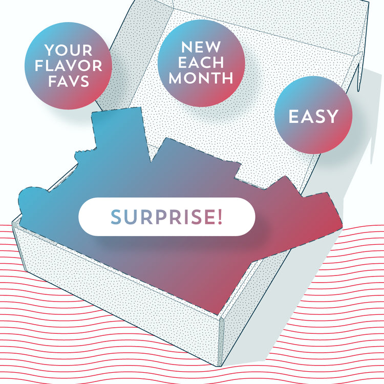 Monthly Mystery Candy Box Subscription Promo