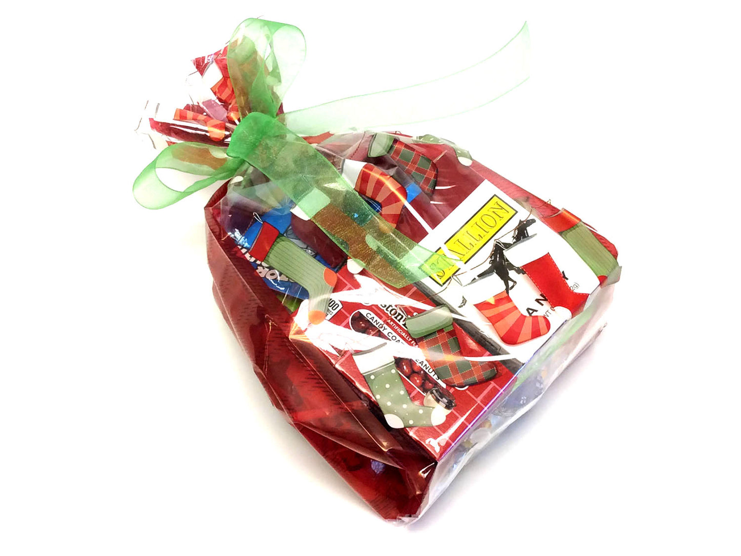 Party Favor Bag with candy - Christmas Stockings