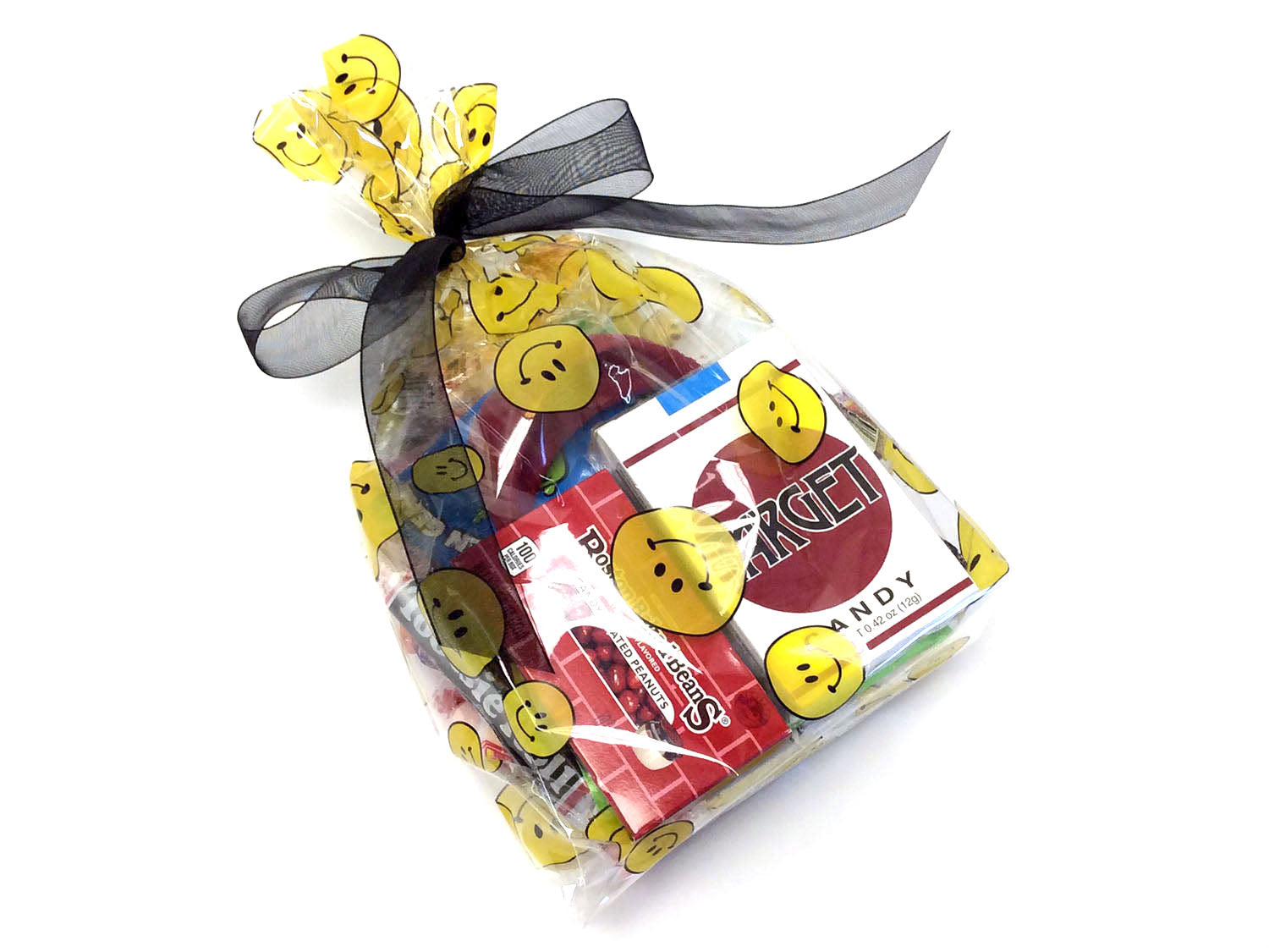 Party Favor Bag with candy - Smiley Faces