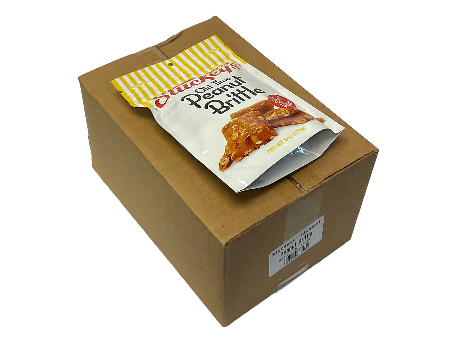 Peanut Brittle - 6 oz bag - box of 12