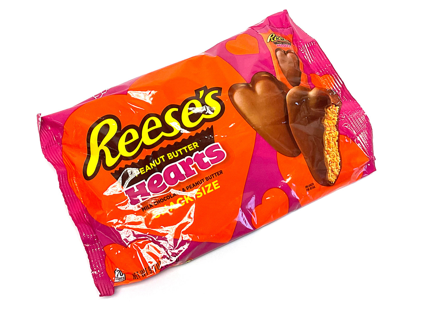 Reese's Peanut Butter Hearts - Snack Size - 9.6 oz bag