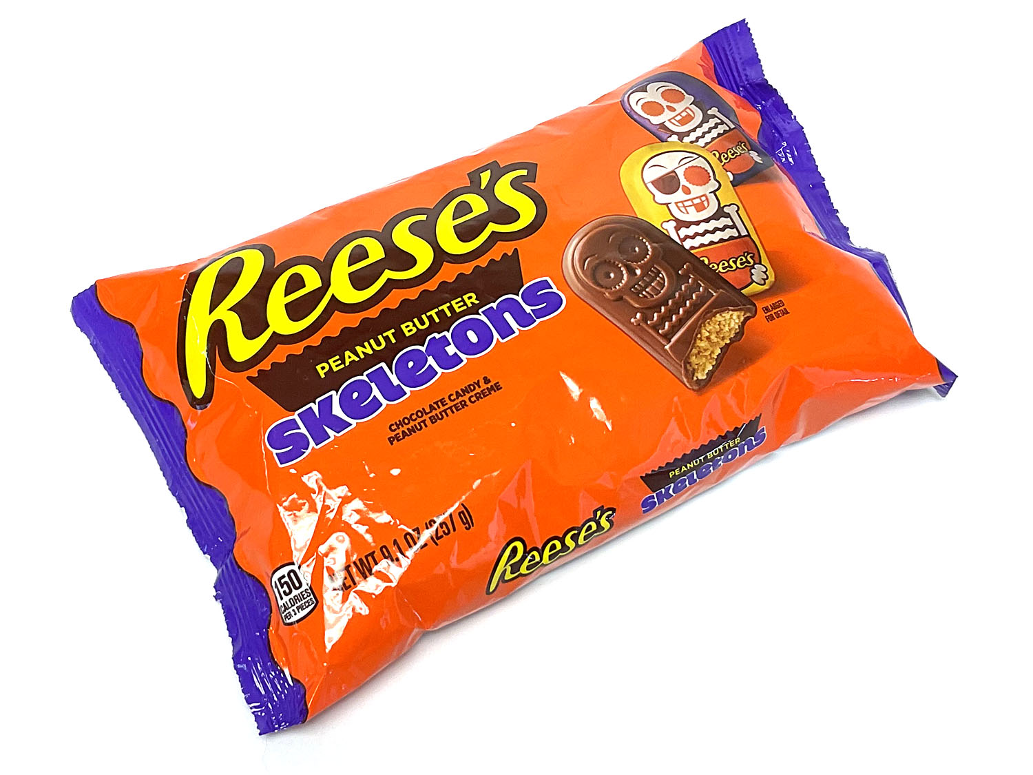 Reese's Peanut Butter Skeletons - 9.1 oz bag