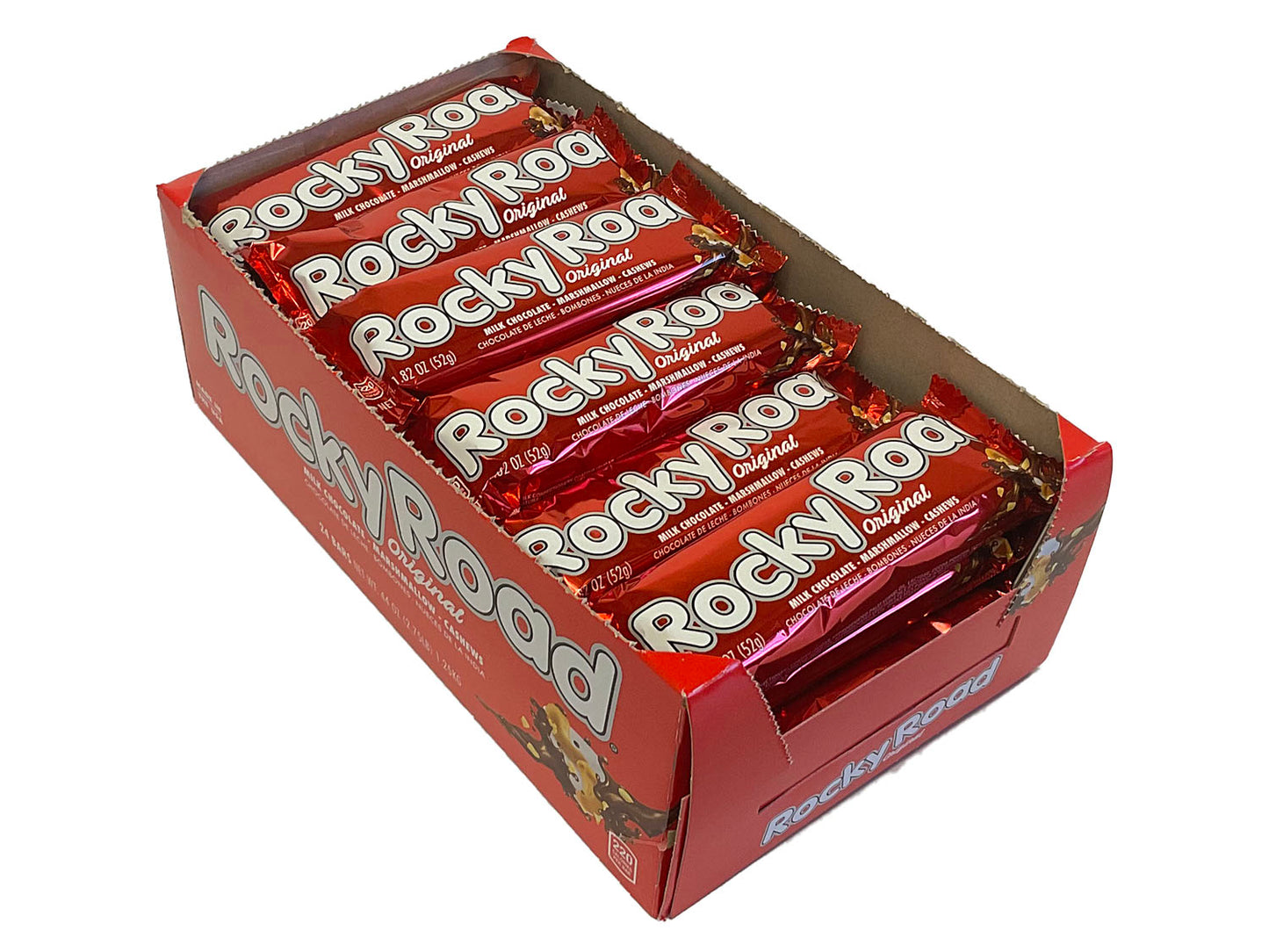 Rocky Road - 1.82 oz bar - box of 24 open