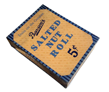 Vintage Salted Nut Roll box