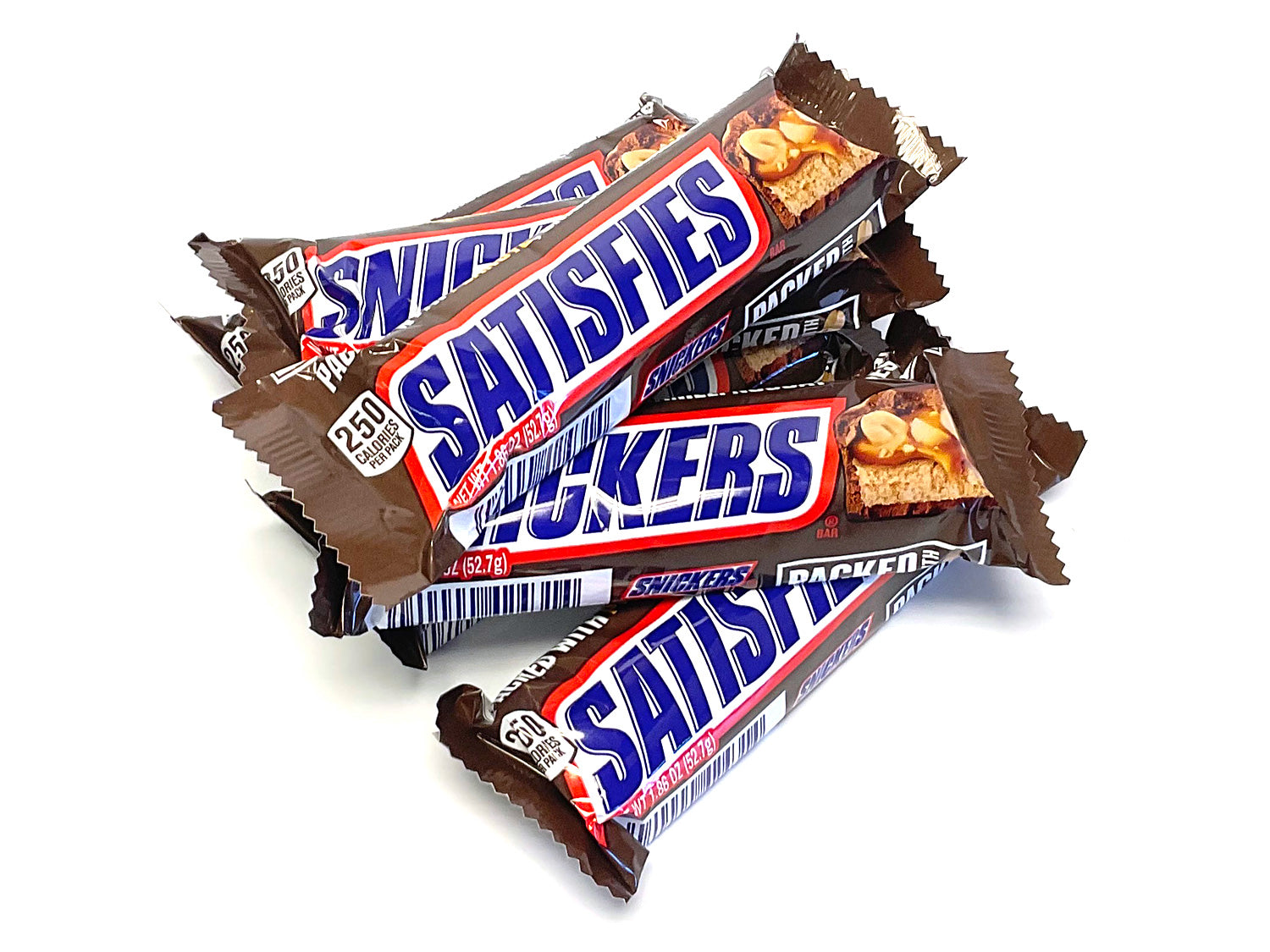 Snickers Full Size Chocolate Candy Bar - 1.86 oz Bar 5 Pack - Fresh Free  Ship