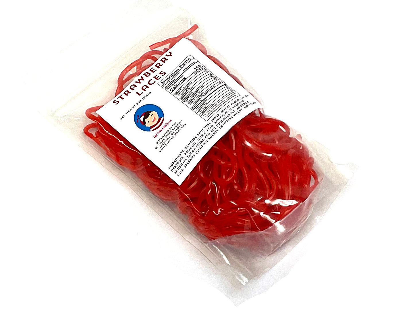 Strawberry Laces - 8 oz bag