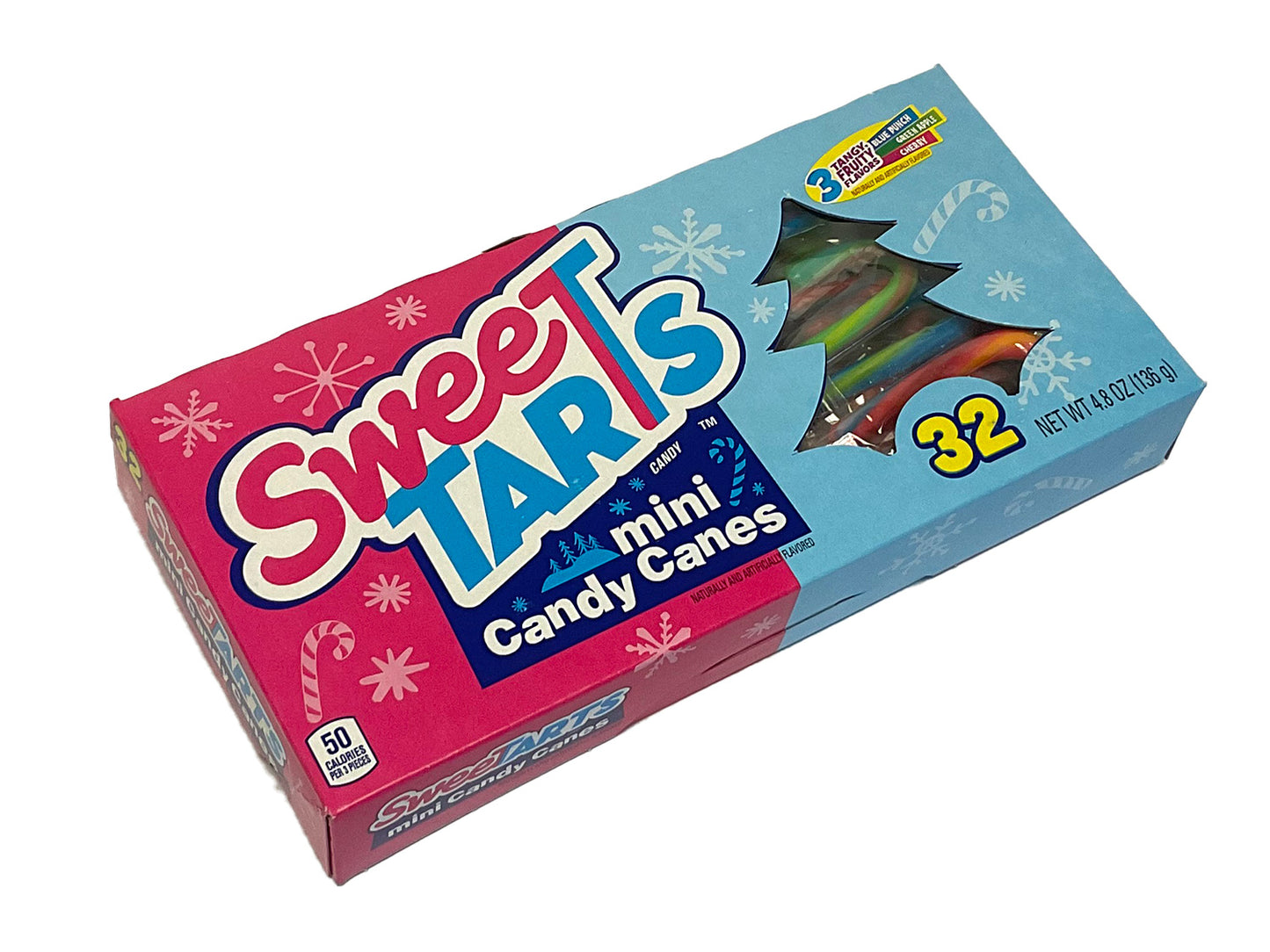 Candy Canes - Mini Sweetart - 4.8 oz box