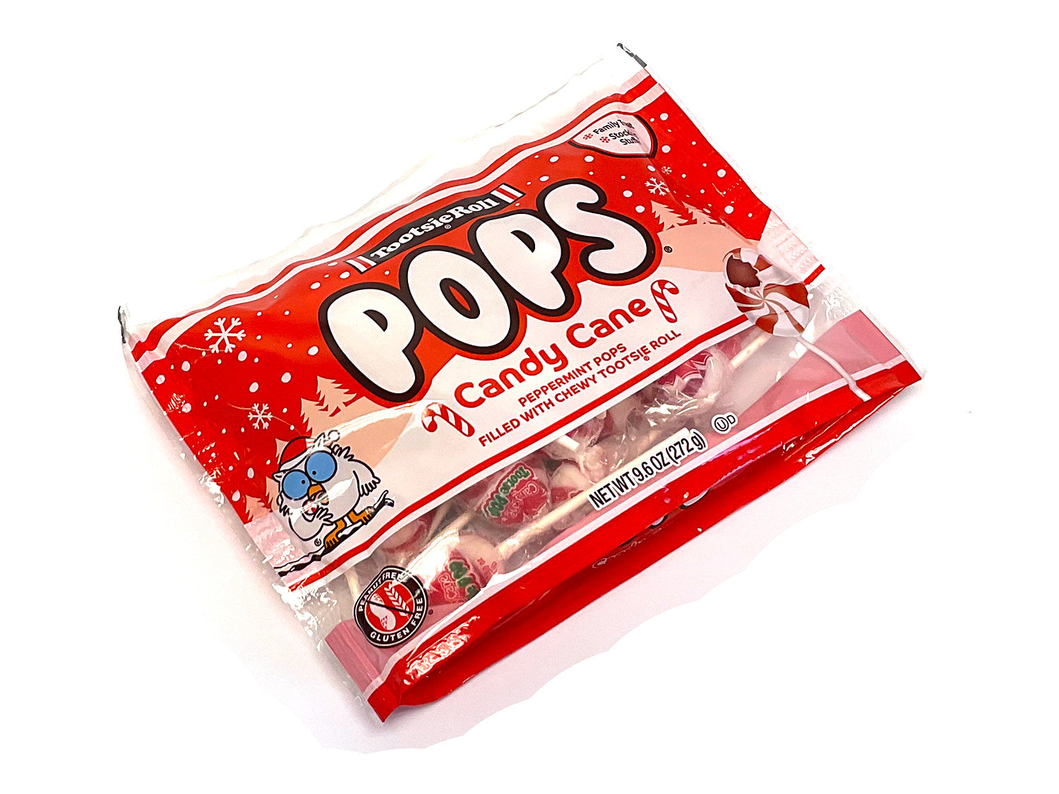 Tootsie Pop Candy Cane Pops - 9.6 oz bag