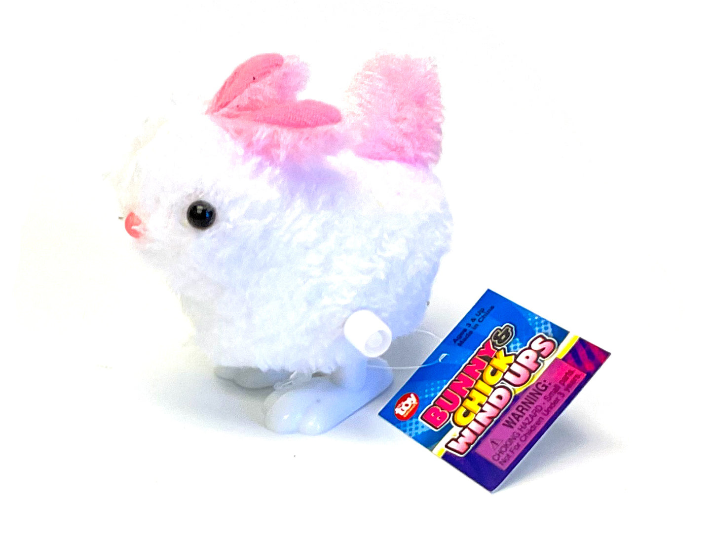 Fuzzy Bunny Wind-Up Toy