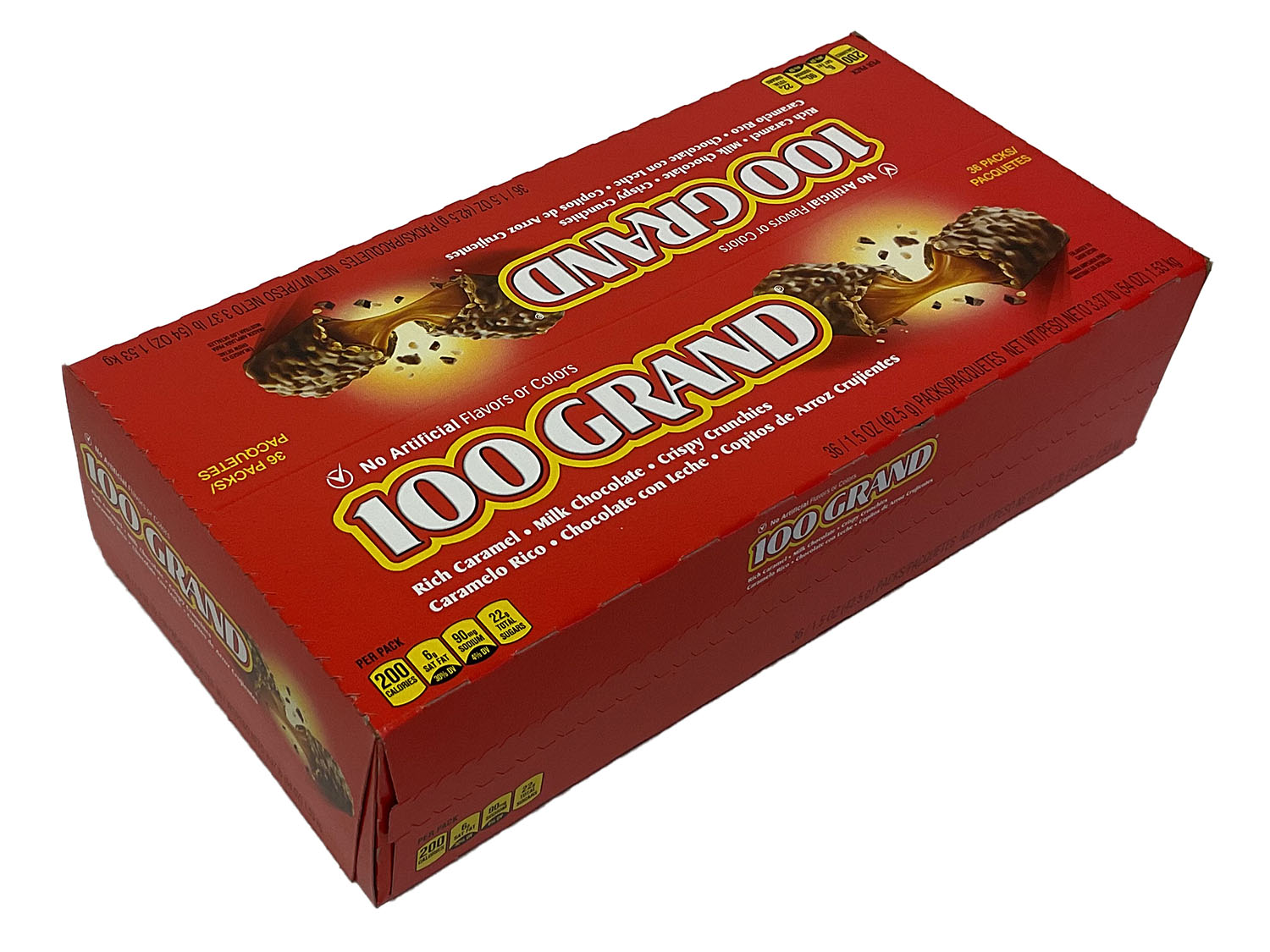 100 GRAND Candy Bars 36 ct