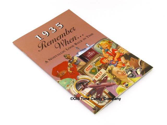1935 Remember When Candy History Booklet 