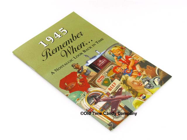 1945 Remember When Candy History Booklet 